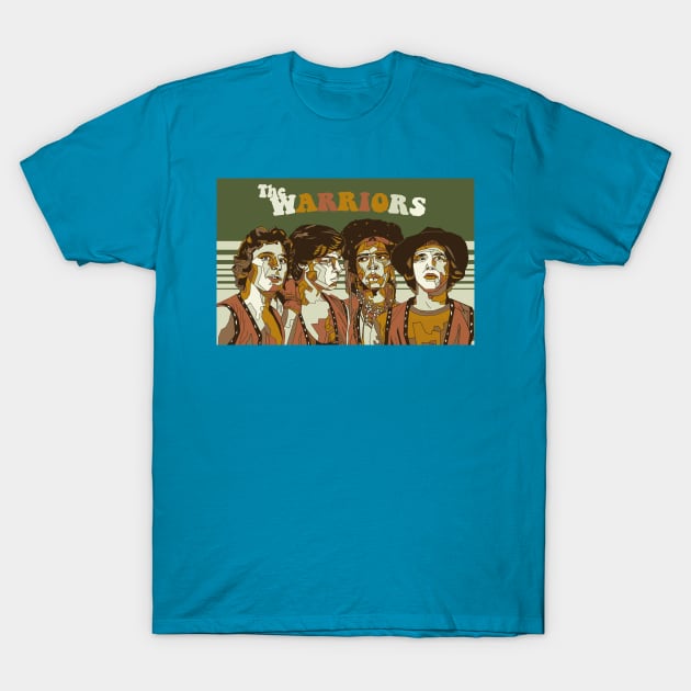 the warriors vintage T-Shirt by byonekita